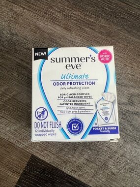 New Summer's Eve Ultimate Odor Protection Wipes